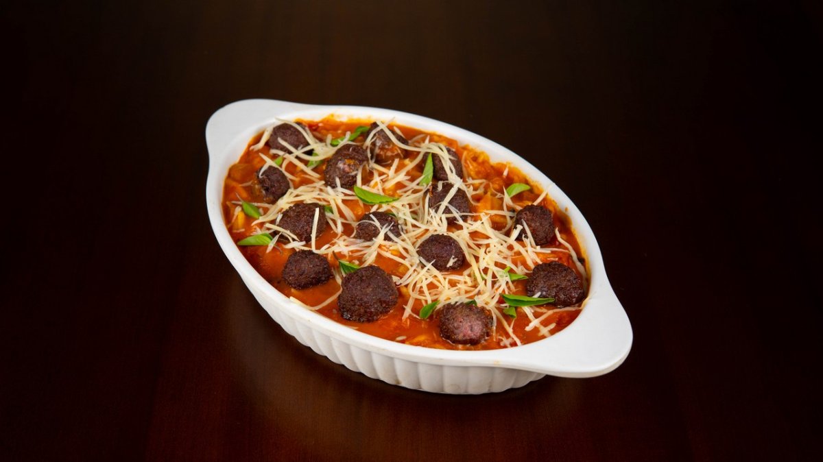 Spaguetthi com Polpetine